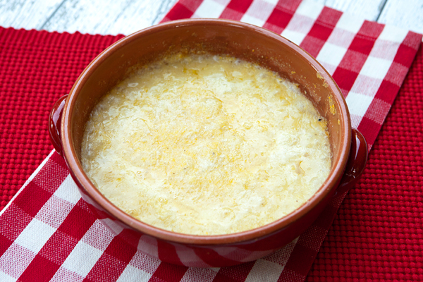Creamy Baked Parmesan Polenta