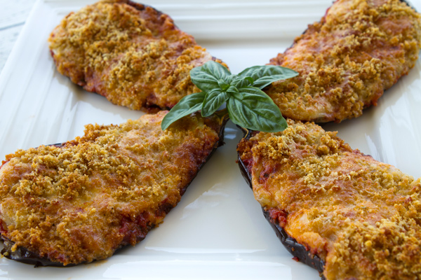 Eggplant Parmesan With Buffalo Mozzarella {Parmigiana di Melanzane}