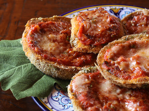 Eggplant Parmesan Appetizer