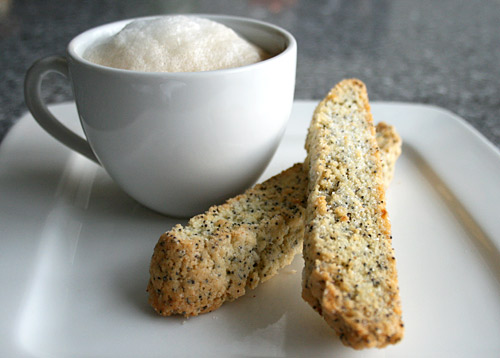 Lemon Poppy Seed Biscotti