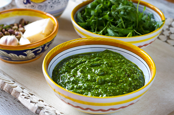 Arugula Pistachio Pesto