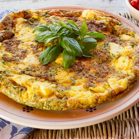 Herb and Ricotta Cheese Frittata