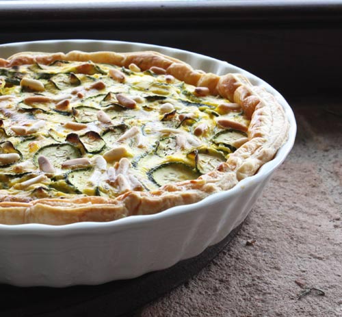 Savory Ricotta Zucchini Tart
