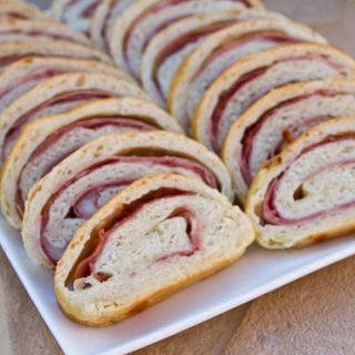 Stromboli With Meat & Cheese