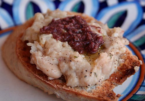 Bruschetta With White Beans