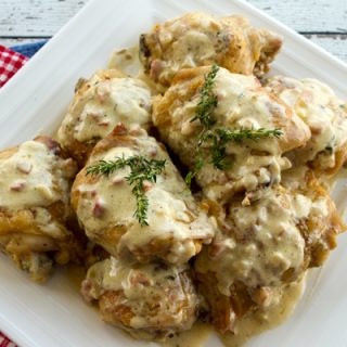 Chicken With Mustard Mascarpone Sauce