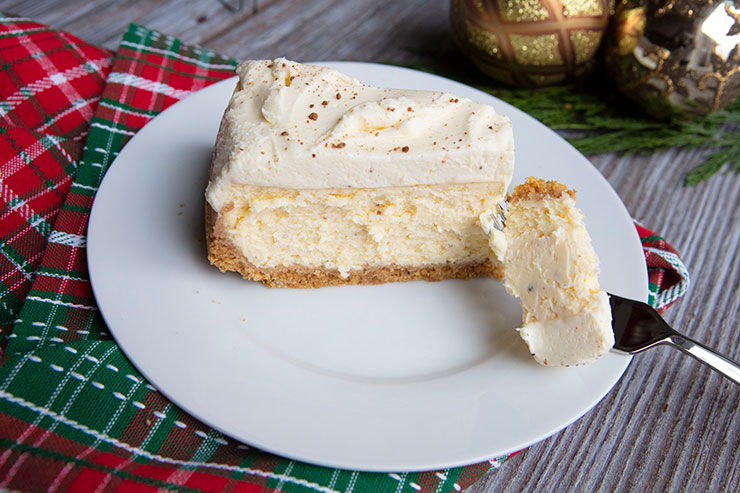 Eggnog Cheesecake