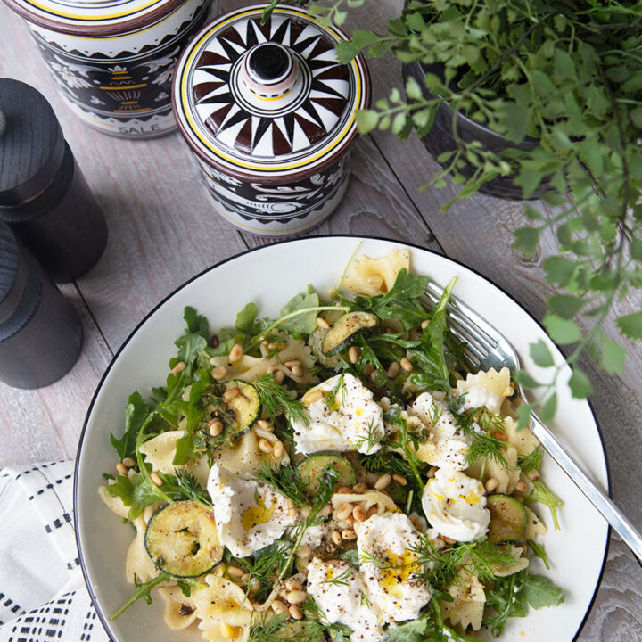 Farfalle Lemon Pasta Salad