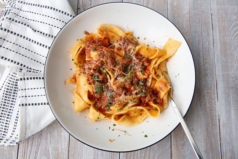 Venetian Duck Ragu With Pappardelle 