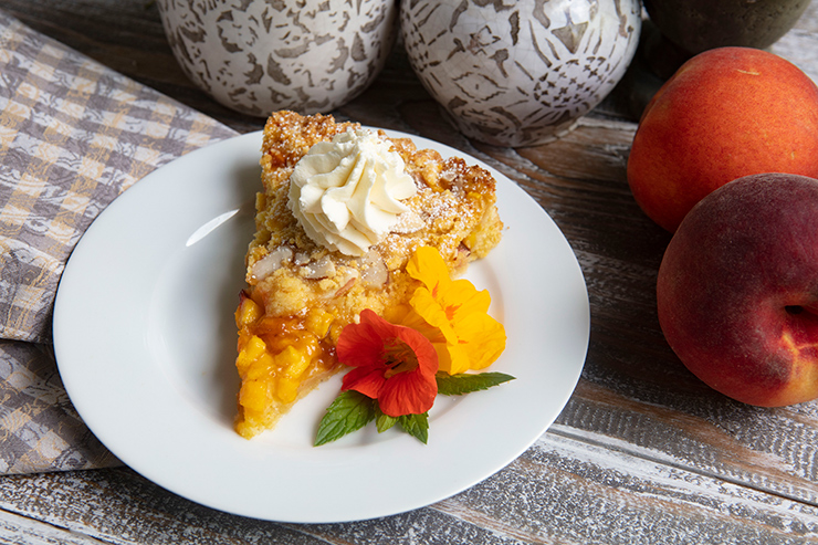 Summer Peach Crostata