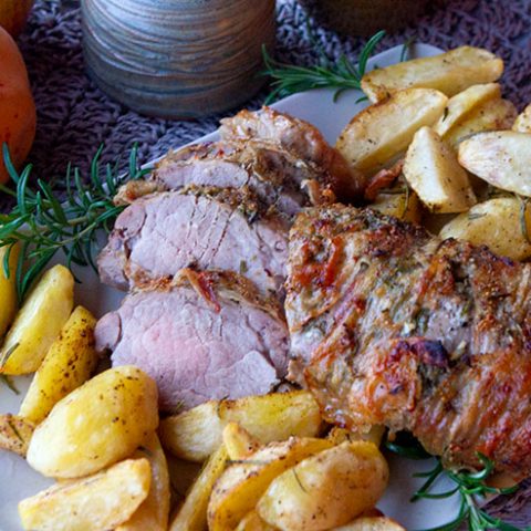 Pancetta Wrapped Pork Tenderloin