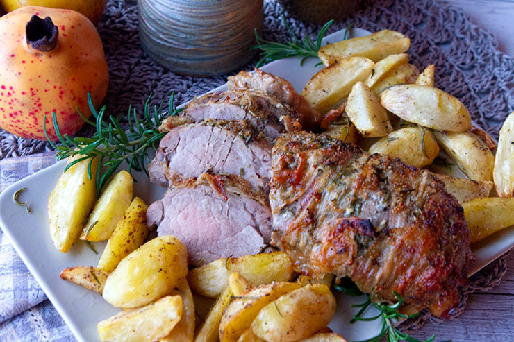 Pancetta Wrapped Pork Tenderloin