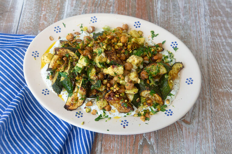 Roasted Zucchini, Chickpea, & Avocado