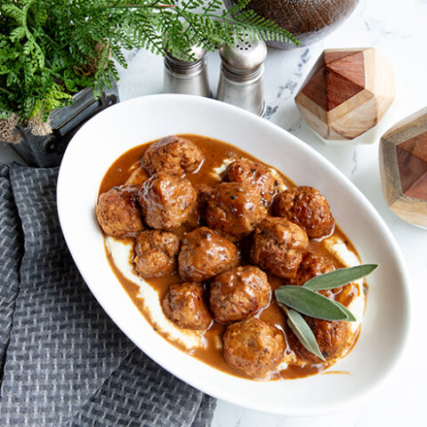 Veal Meatball With Sage & Marsala